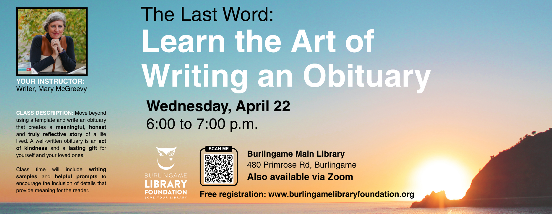 The Last Word: Learn the Art of Writing an Obituary